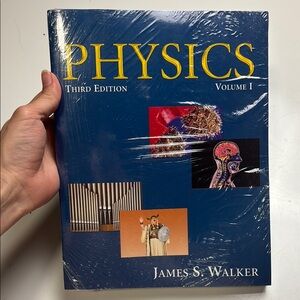 Physics vol 1 third edition pearson‎ James Walker paperback book
